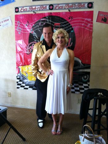 Danny J & Jill at '50s Party
