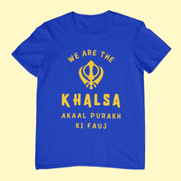 Kids Unisex We Are The Khalsa T-Shirt (We Are The Khalsa Animation)