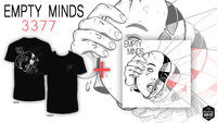 Empty Minds '3377' CD + T-Shirt Bundle Pre-Order