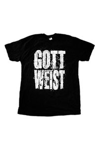 Logo Gottweist T-Shirt Black