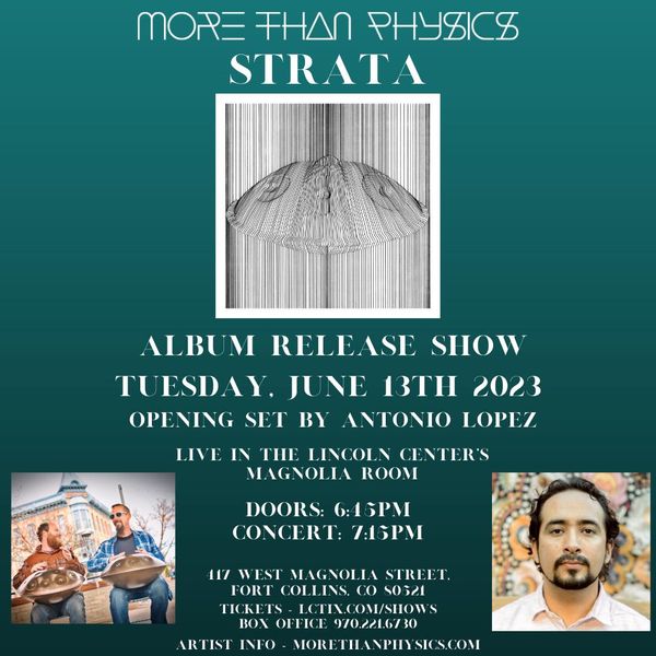 Join us at The Lincoln Center for our Album Release Show for our new Album, STRATA! 