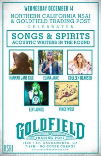Songs & Spirits: Acoustic Writers in the Round