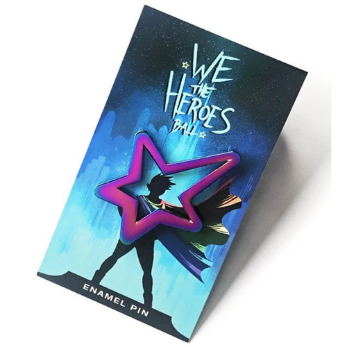 We The Heroes Ball Limited Edition Enamel Pin