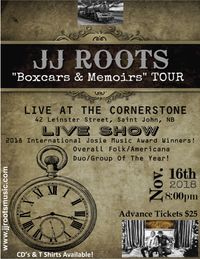JJ ROOTS LIVE At The Cornerstone