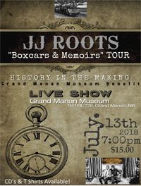 JJ ROOTS Boxcars & Memoirs Tour: History In The Making