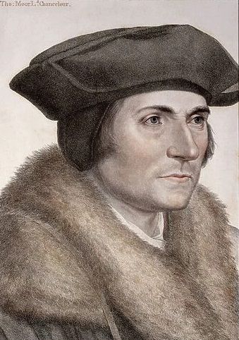 Hans Holbein – “Sir Thomas More” – Beheaded by Henry the VIII
