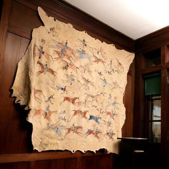 1904 Gift to TR from James W Foley and John Grass,  Chief of the Sihasapa Sioux
