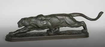 Alexander Phimster Proctor - "Panther" - Given To TR by the Tennis Cabinet on March 1, 1909
