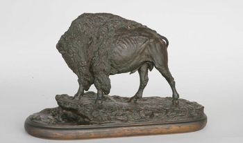 John Seward Johnson Jr. - "Bronze Buffalo"  - 1884 - 1919 Date unknown
