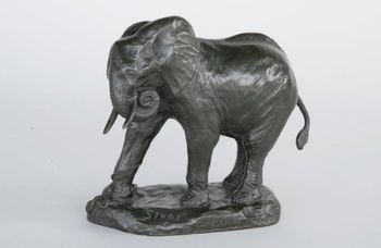Carl Akeley - "Bronze Elephant" - 1914
