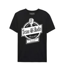Black Texas 46 Radio Tshirt
