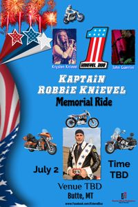 Knievel Duo @ Kaptain Robbie Knievel Memorial Motorcycle Ride - Butte, MT