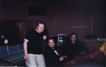 With Big Wreck at Distortion Studios
