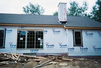 patio doors, spare bedroom window
