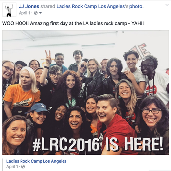 LA Ladies Rock Camp
