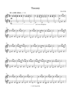 Sheet Music - Tuscany - Solo Piano