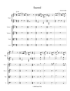 Sheet Music - Sacred - Piano and String Quartet