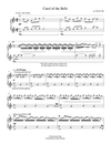 Christmas Sheet Music - Carol of the Bells - Solo Piano