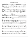 Christmas Sheet Music - Good King Wenceslas - Solo Piano