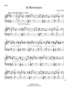 Sheet Music - In Reverence - Piano