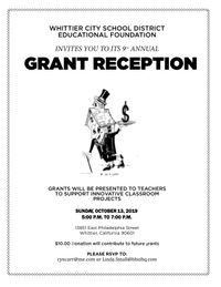 WCSD Educational Foundation Grant Awards