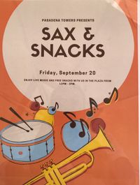 Sax & Snacks Lunch Concert