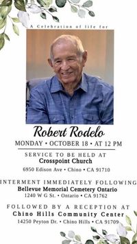 Robert Rodelo Gravesite Services
