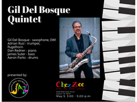 Austin Jazz Society's Afternoon Jazz: The Gil Del Bosque Quintet