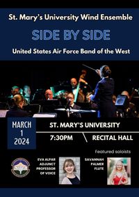 St. Mary's University Wind Ensemble: Side by Side Concert with the United States Air Force Band of the West