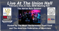 Live At The Union Hall: The Adrian Ruiz Quintet