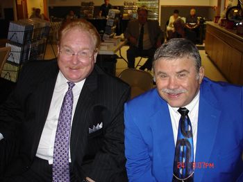 Gary with Joe Wilson of the Patriots Qt.
