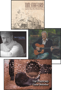 BUNDLE:  FOUR TIM STAFFORD SOLO RECORDS FOR $25