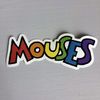 Mouses Rainbow Logo Sticker