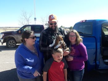 Roscoe goes home
