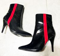 Red and Black "Stage Worn" Wild Fire Boots