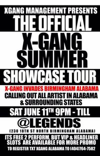 X-GANG SUMMER SHOWCASE TOUR