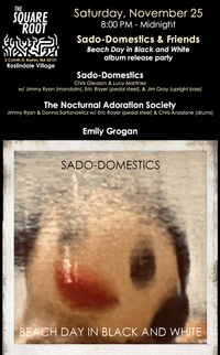 Sado-Domestics & Friends Album Release Party (w/ The Nocturnal Adoration Society and Emily Grogan) at The Square Root