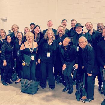 Nightmare Before Christmas live to picture at  Banc of  California stadium - choir 2021
