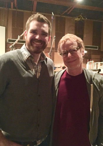 Such a grateful experience being able to sing on different works by one of my favorite film composers - Danny Elfman - 2015
