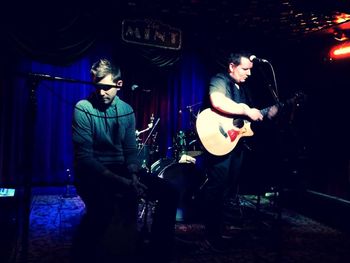 gig at the Mint with my talented friend, Peter Tvrznik - 2014
