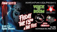 HPUSA Presents Friday the 13th w/ Voice of Doom, Voodoo Death Cult, Splatterhouse, CUNT & Let's Disinfect