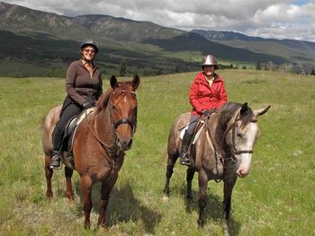 Leilands first mountain experience in Hat Creek, July 2011
