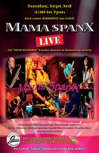 Mama SpanX LIVE Dance & Listening Party