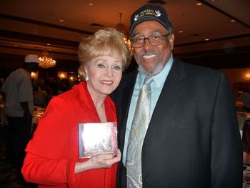 With Debbie Reynolds
