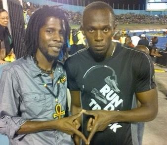 Usain Bolt and Binghi Blaze
