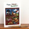 Paffy Dogstar Birthday Card