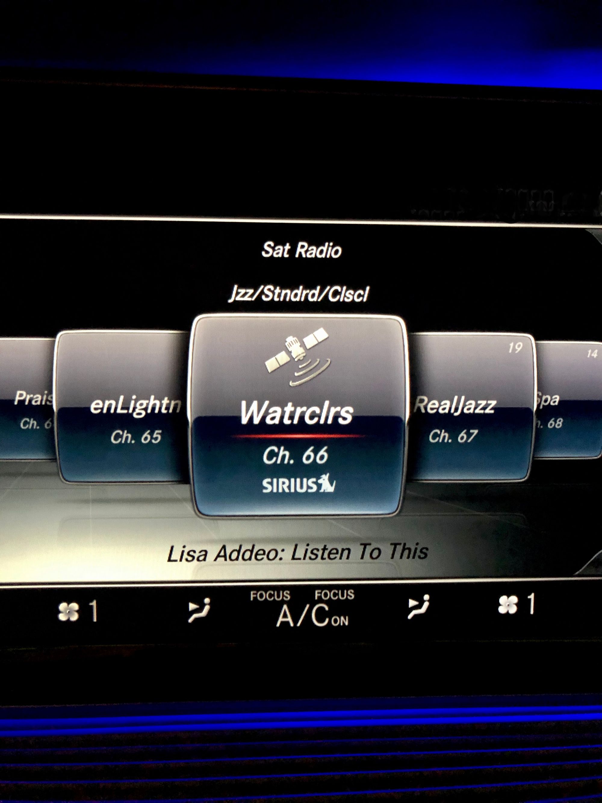 Lisa Addeo - Watercolors, Sirius XM Ch. 66