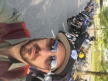 played about 100 bike shows
