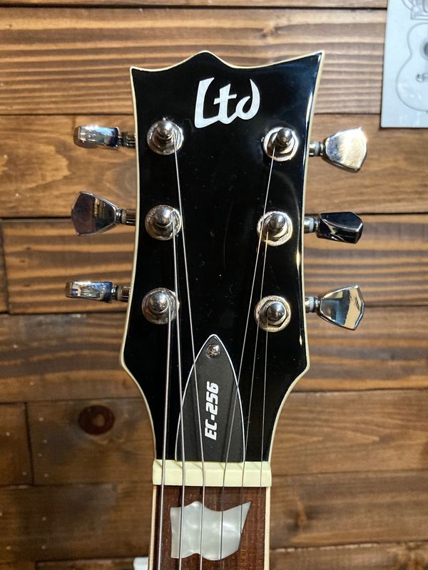 ESP/LTD EC-256 Electric Guitar (See Thru Purple Sunburst