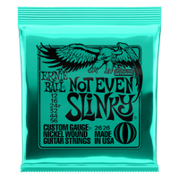 Ernie Ball 2626 Not Even Slinky Electric Guitar Strings, 12-56
